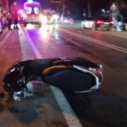 Otomobille çarpışan motosikletin sürücüsü öldü