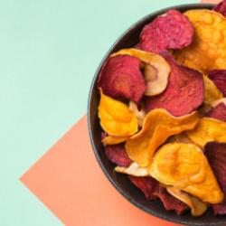 Sağlıklı Atıştırmalık: Fırında Sebze Cipsi