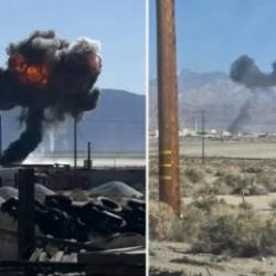 Son dakika haberi: ABD'de F-16 savaş uçağı düştü!