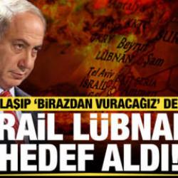 Son dakika... İsrail, L&uuml;bnan'ı vuruyor: Bina hedef alındı! 