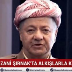 S&ouml;zc&uuml; TV, Barzani haberinde T&uuml;rk bayrağını fluladı