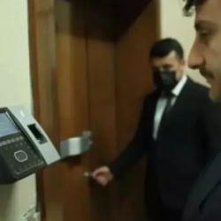 Adli emanetin gizli depolarından kareler ortaya çıktı! Yüz tanıma sistemi ile giriyorlar!