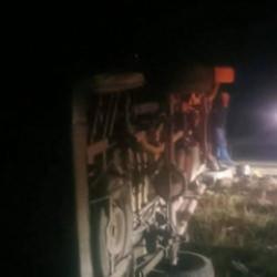 Ankara'da işçi servisi devrildi: 14 yaralı