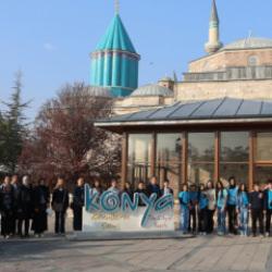 Konyalı öğrenciler kenttin kültürel mirasını yakından tanıyor 