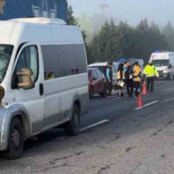 Edirne'de 10 aracın karıştığı zincirleme kaza! Çok sayıda yaralı var