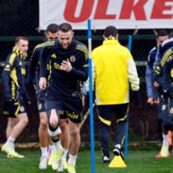 Fenerbahçe, Brann maçının hazırlıklarını sürdürdü