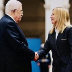 Filistin Devlet Başkanı Abbas'tan İtalya'ya "Filistin Devleti'ni tanıyın" çağrısı