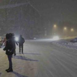 İstanbul'un yanı başında kar fırtınası! Kar kalınlığı 18 santime yükseldi...