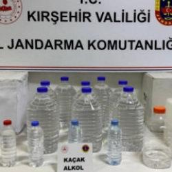 Kırşehir&rsquo;de ka&ccedil;ak alkol operasyonu: 62 litre ka&ccedil;ak alkol ele ge&ccedil;irildi