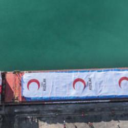 Kosova'dan T&uuml;rkiye'ye "Gazze" teşekk&uuml;r&uuml;! İyilik Gemisi yola &ccedil;ıktı