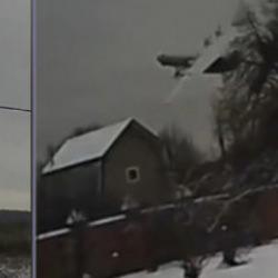 Rus nakliye u&ccedil;ağı parampar&ccedil;a olmuştu: İşte Antonov An-22'nin son anları!