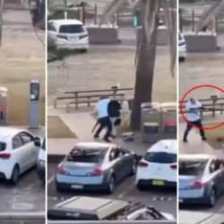 Silah tecr&uuml;besi olmayan M&uuml;sl&uuml;man manav Avustralya'da kahraman oldu: &Ccedil;ıplak elle destan...