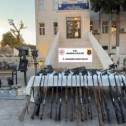 Yasa dışı imalathanede çok sayıda silah ele geçirildi: 1 tutuklama