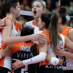 File derbisinde farklı skor! Set vermeden kazandılar