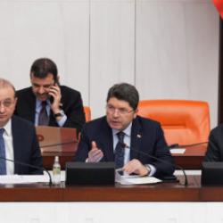 Bakan Tun&ccedil;'tan d&uuml;ş&uuml;r&uuml;len İHA'ya ilişkin a&ccedil;ıklama