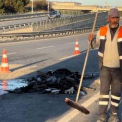  Başakşehir'de trafik kazası: 1 &ouml;l&uuml; 2 ağır yaralı 