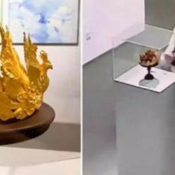 &Ccedil;in'de akılalmaz olay: Sergiyi gezen &ccedil;ocuğun sakarlığı 2.4 milyon TL'ye mal oldu!