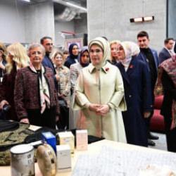 Emine Erdoğan'dan 'Artsın Eksilmesin D&ouml;n&uuml;ş&uuml;m Pazarı'na ilişkin paylaşım