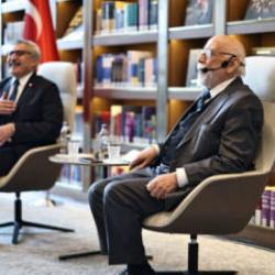 Eski bakanlardan Nabi Avcı, AK Parti "K&uuml;t&uuml;phane Sohbetleri"ne katıldı