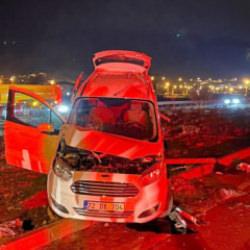 Feci kaza: Aynı aileden 4 kişi yaralandı