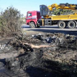 Hatay'da korkun&ccedil; kaza: Yanan TIR'da 2 kişi can verdi!