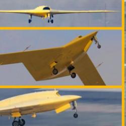 &Ccedil;in'in u&ccedil;an kanatlı İHA'sı CH-7 ilk kez u&ccedil;tu