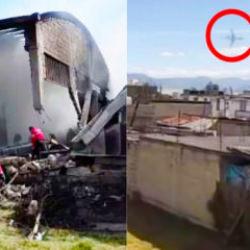 Meksika'da u&ccedil;ak d&uuml;şt&uuml;! &Ccedil;ok sayıda &ouml;l&uuml; var