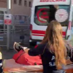 Okul bah&ccedil;esinin &ccedil;itinden atlarken bacağına demir saplandı