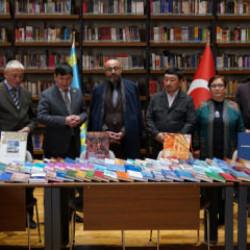 Rami K&uuml;t&uuml;phanesi&rsquo;nde &ldquo;Kazakistan Bilim ve Edebiyat K&ouml;şesi&rdquo; a&ccedil;ıldı