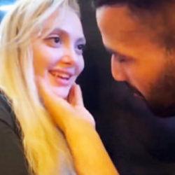 &Uuml;nl&uuml; fenomene canlı yayında taciz girişimi