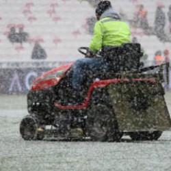 -5 derecede oynanan 1. Lig ma&ccedil;ına kar engeli