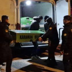 Karaman'da cinayet: Karısını boğarak &ouml;ld&uuml;rd&uuml;!