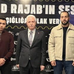 Şehit Hind Receb'in ailesi İstanbul'daki film g&ouml;steriminde yer aldı