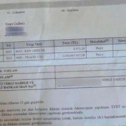 Sadece bir 'u' d&ouml;n&uuml;ş&uuml; yaptı! G&ouml;renler dondu kaldı! 660 daire parası kadar trafik cezası! 