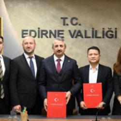 &Ccedil;inli firma Edirne'de bin 660 kişiye istihdam sağlayacak