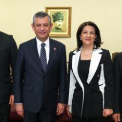 DEM Parti heyetinden CHP'ye ziyaret