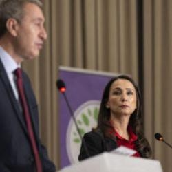 DEM Parti'den Leyla Zana'ya y&ouml;nelik tezah&uuml;ratlar i&ccedil;in su&ccedil; duyurusu