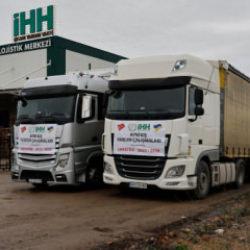 İHH savaş mağduru Ukraynalılara 4 tır yardım g&ouml;nderiyor