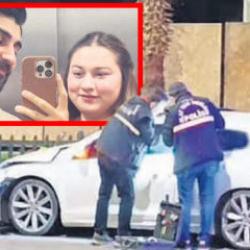 Caddede yarışan iki ara&ccedil; gen&ccedil; &ccedil;ifti katletti