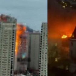 Ukrayna: Kiev'e Rus saldırıları d&uuml;zenlendi