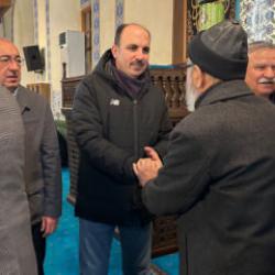 Başkan Altay, Filistin'e destek i&ccedil;in sabah namazında Konyalılarla buluştu