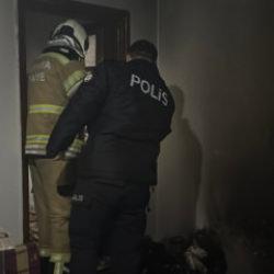 Uzaklaştırma kararı olan damat, kayınvalidesinin evini ateşe verdi