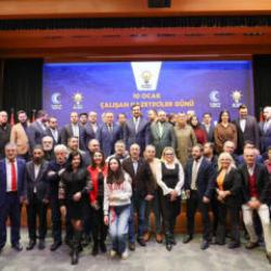 AK Parti İstanbul İl Başkanlığı'nda gazetecilerle '10 Ocak' buluşması