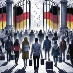 Batı hayranlarına soğuk duş! Almanya'dan &ccedil;arpıcı rapor: 5 kişiden biri g&ouml;&ccedil; d&uuml;ş&uuml;ncesinde