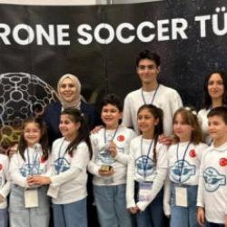 Drone Soccer T&uuml;rkiye Turnuvası&rsquo;nda Sky Rangers&rsquo;tan &ccedil;ifte başarı