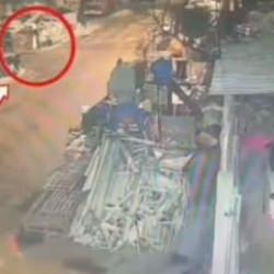 Hurda hırsızlığı kamerada! 75 saatlik takip soygunu aydınlattı