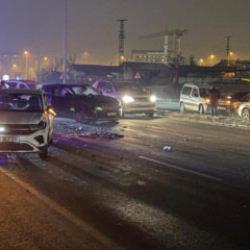 Kaza sonrası elektrikler kesildi, kazalar peş peşe geldi