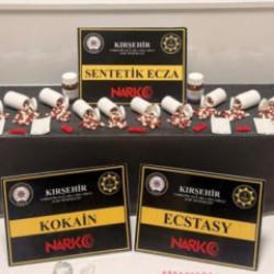 Kırşehir'de uyuşturucu operasyonunda 3 tutuklama