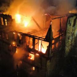 Safranbolu'da 200 yıllık tarihi konak yandı