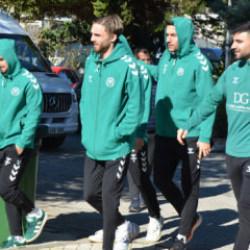 S&uuml;per Lig ekipleri Antalya Dinler Bah&ccedil;esi'nde cuma namazında buluştu